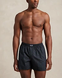 Print Woven Cotton Boxer