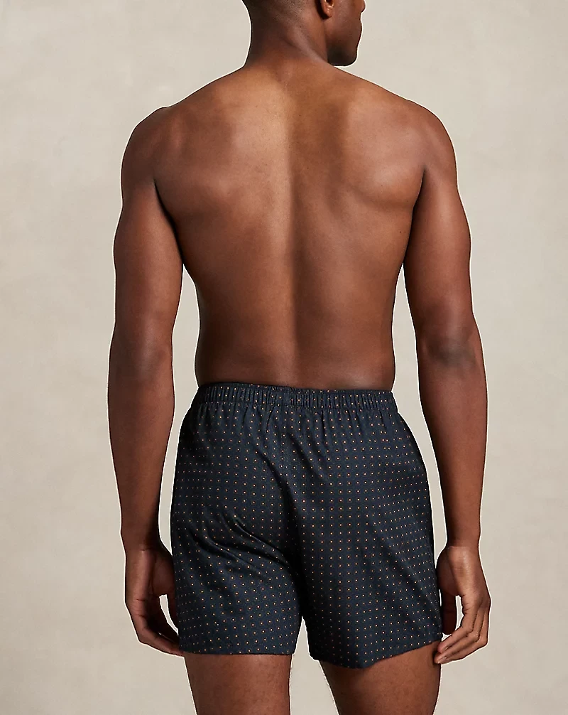 Print Woven Cotton Boxer