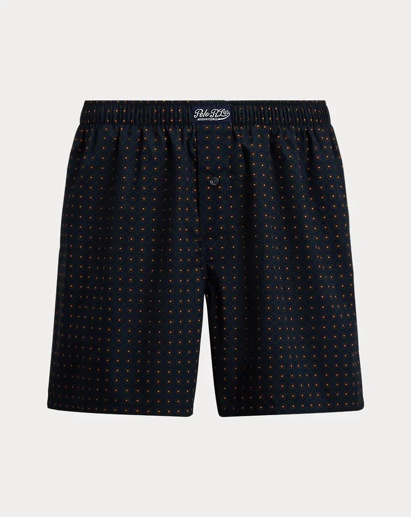 Print Woven Cotton Boxer
