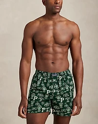 Print Cotton Flannel Boxer