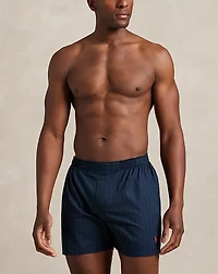 Classic Fit Woven Cotton Boxer 3-Pack