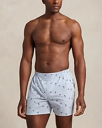 Classic Fit Woven Cotton Boxer 3-Pack