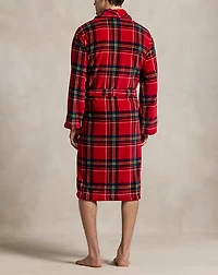 Plaid Plush Microfiber Robe