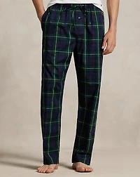 Plaid Cotton Pajama Pant
