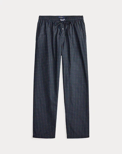 Print Cotton Pajama Pant