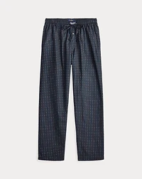 Print Cotton Pajama Pant