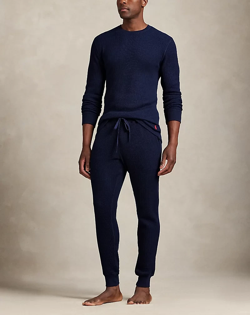 Thermal-Knit Sleep Shirt