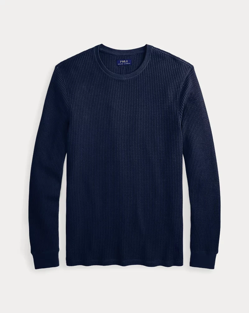 Thermal-Knit Sleep Shirt