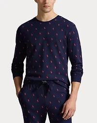 Allover Pony Waffle-Knit Sleep Shirt
