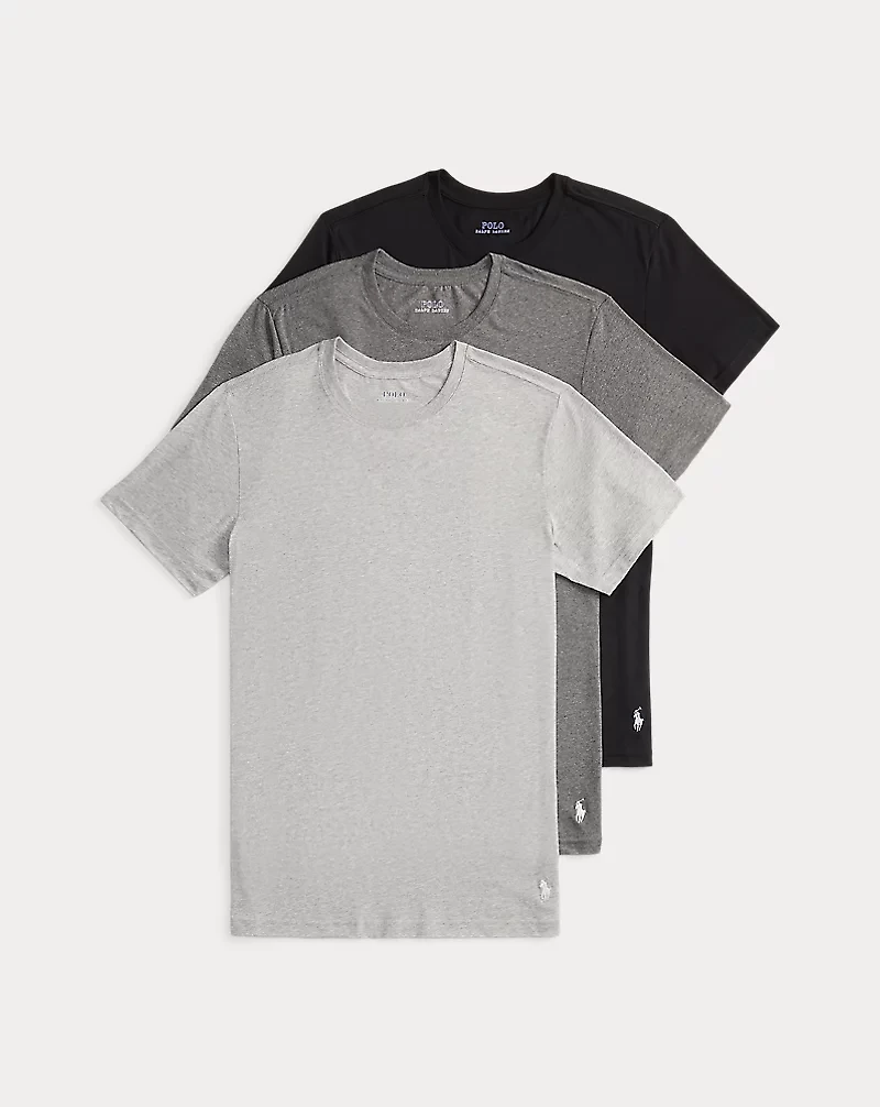 Slim Fit Stretch Crew Undershirt 3-Pack