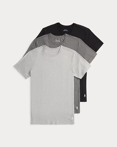 Slim Fit Stretch Crew Undershirt 3-Pack