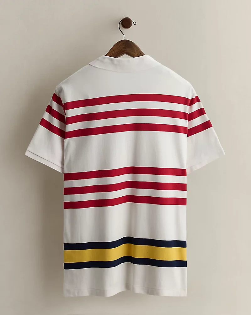 2018 Logo Striped Polo Shirt