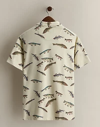 1999 Polo Sport Lure-Print Polo - Size L
