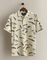 1999 Polo Sport Lure-Print Polo - Size L