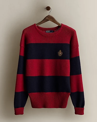1987 Polo Crest Sweater - Size L