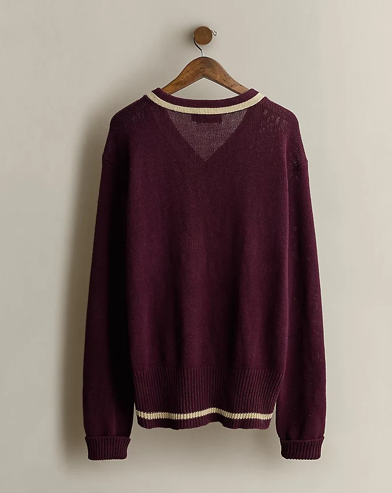 2008 Tonal Letter Sweater - Size XL