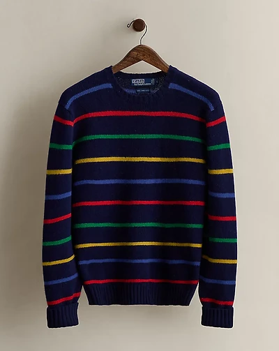 2004 Striped Wool Sweater - Size L