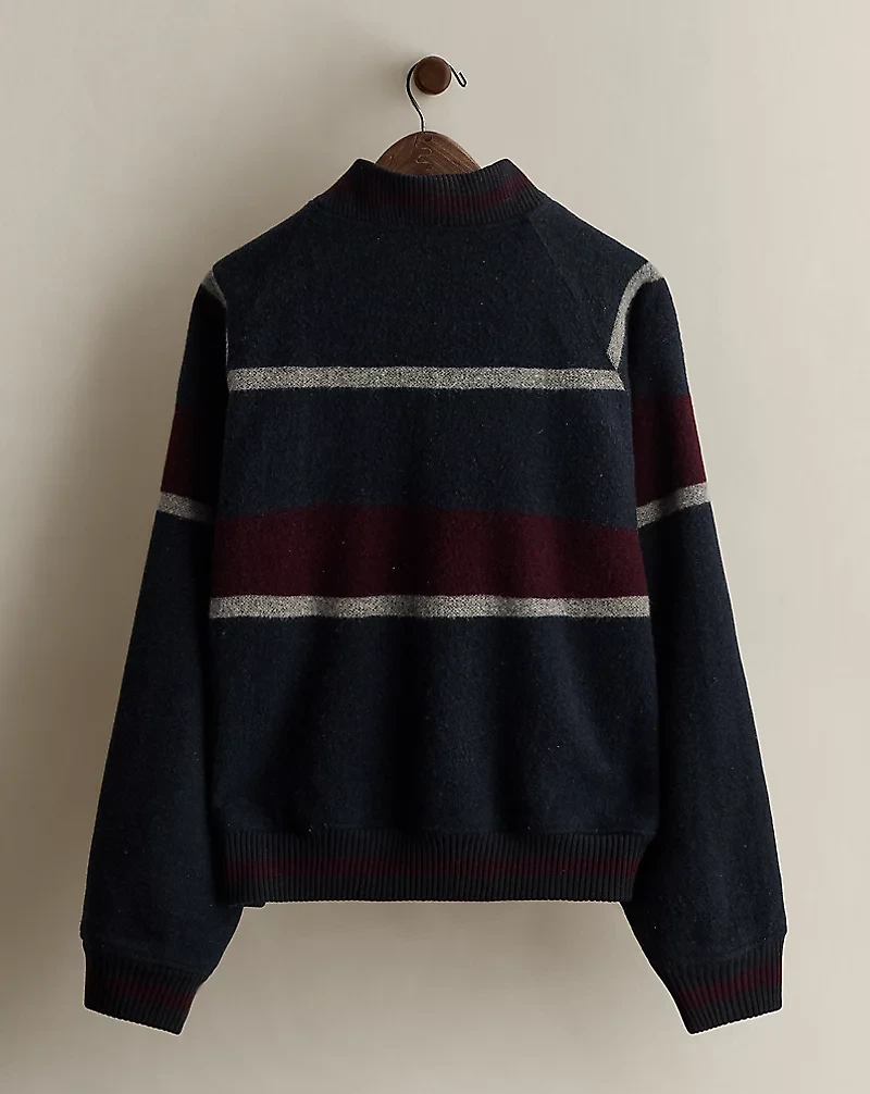 1990 Crest Striped Jacket - Size L