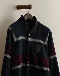 1990 Crest Striped Jacket - Size L