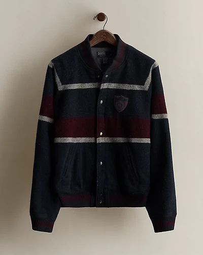 1990 Crest Striped Jacket - Size L