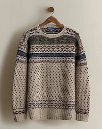 1987 Hand-Knit Sweater - Size L