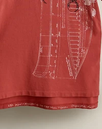 2007 Graphic Mesh Polo Shirt - Size L