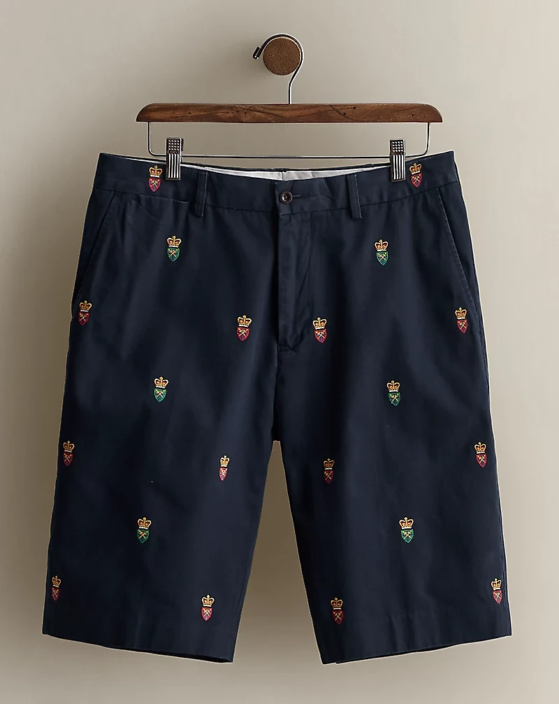 c. 2000 Embroidered Short - Size 34W