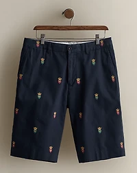 c. 2000 Embroidered Short - Size 34W