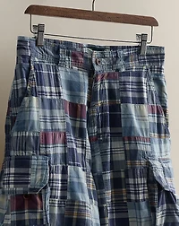 c. 2000 Patchwork Cargo Short - Size 30W
