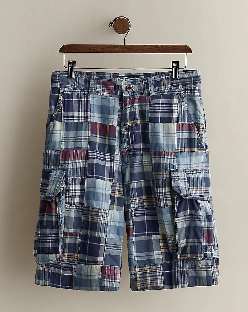 c. 2000 Patchwork Cargo Short - Size 30W