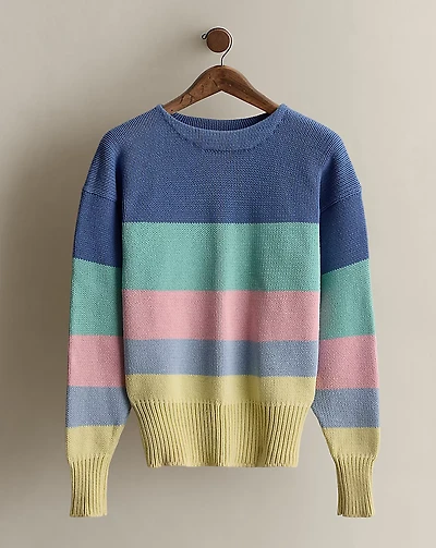 1987 Striped Sweater - Size L