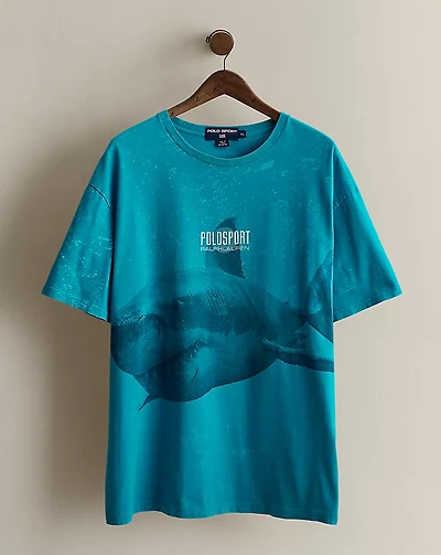 2002 Polo Sport Shark T-Shirt - Size XL