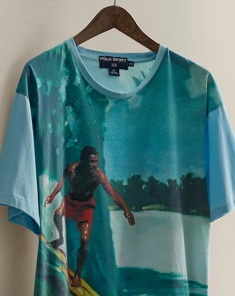 1997 Polo Sport Surfer T-Shirt - Size XL