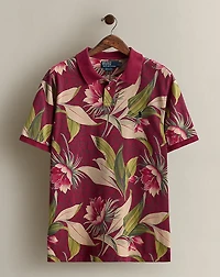 2011 Floral-Print Polo Shirt - Size XXL