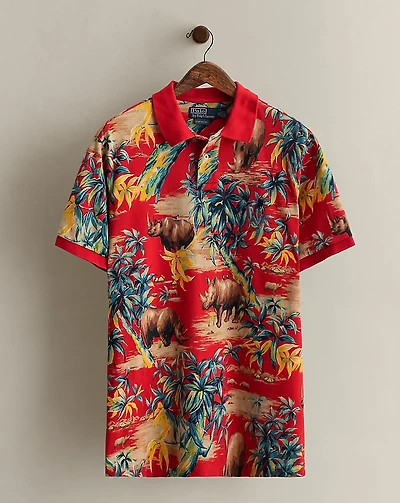 2020 Rhino-Print Polo Shirt