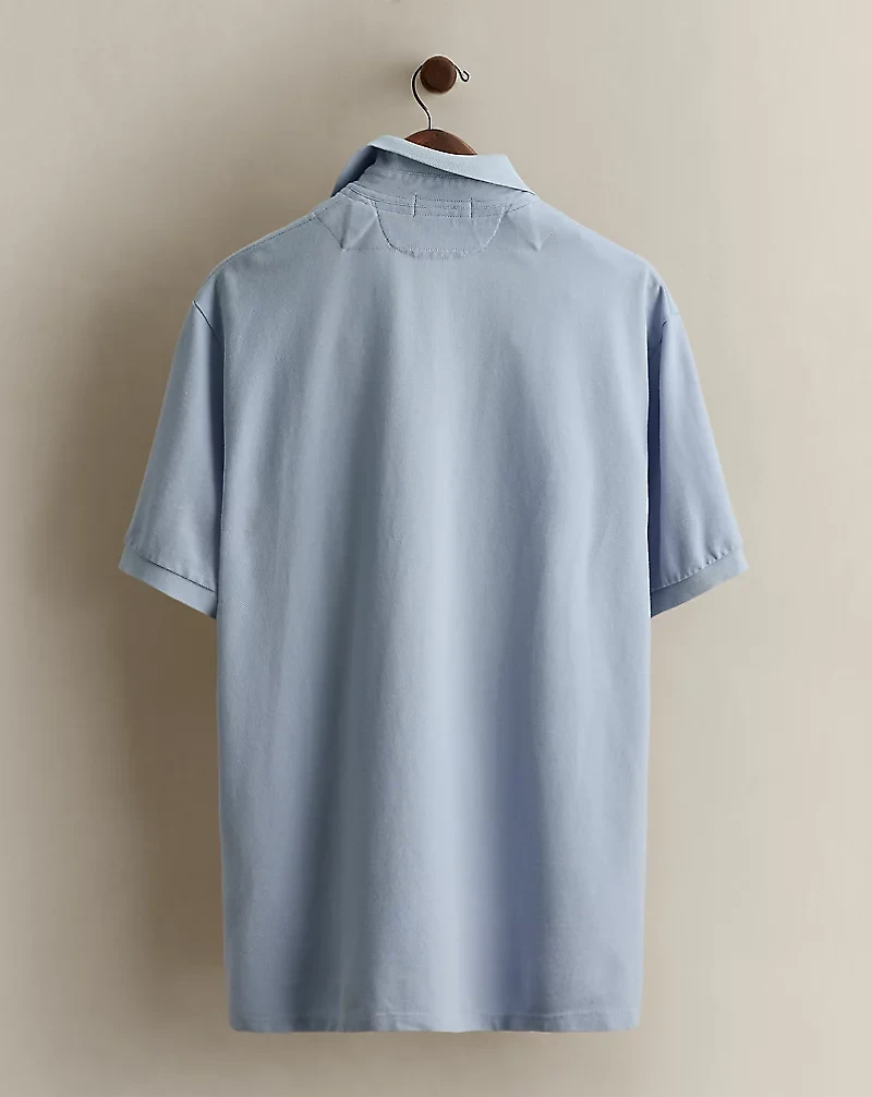 2007 Deer-Print Polo Shirt - Size XL