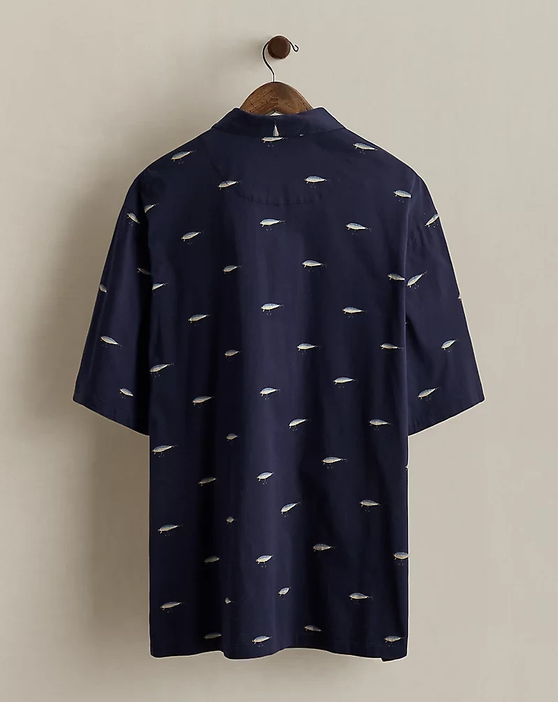 c. 2000 Graphic Polo Shirt - Size XXL