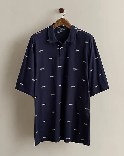 c. 2000 Graphic Polo Shirt - Size XXL