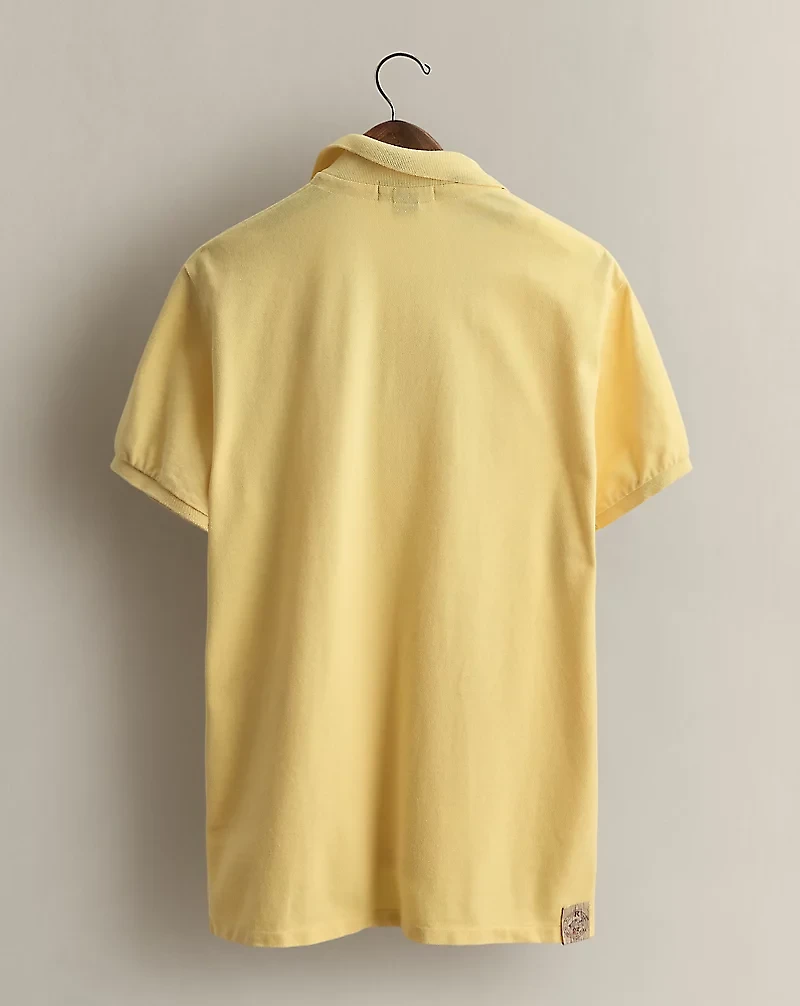 2007 Moose-Print Polo Shirt - Size L