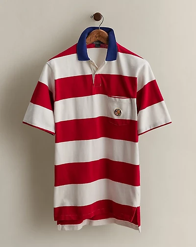 c. 1990 Crest Polo Shirt - Size L