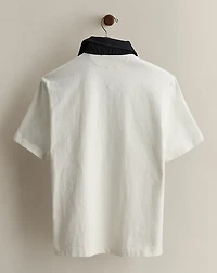 2006 Hurdler-Print Polo Shirt - Size M