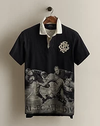 2015 Graphic Rugby Shirt - Size L