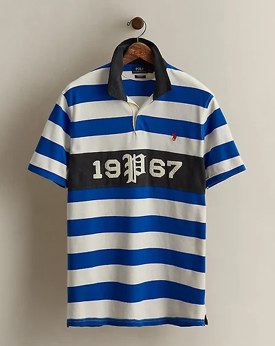 2015 Striped Polo Shirt - Size L