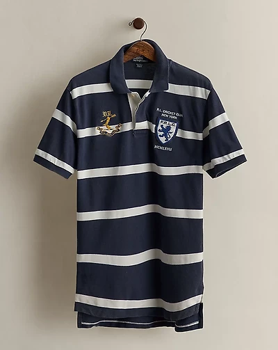 2007 Striped Polo Shirt - Size L