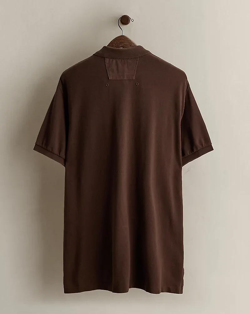 2009 Crest Mesh Polo Shirt - Size XL
