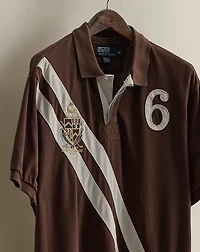 2009 Crest Mesh Polo Shirt - Size XL