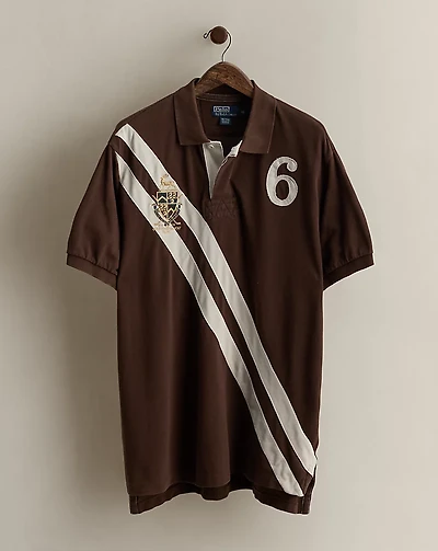 2009 Crest Mesh Polo Shirt - Size XL