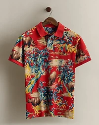 2020 Rhino-Print Polo Shirt - Size M