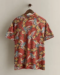 2011 Floral Polo Shirt - Size XL