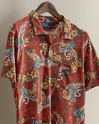 2011 Floral Polo Shirt - Size XL